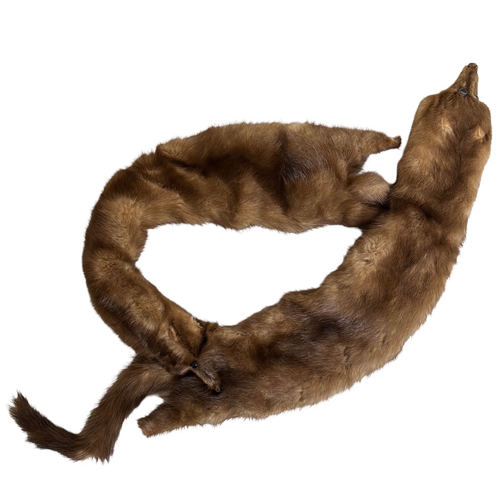Vintage Fur collar scarf - Picture 2 of 8